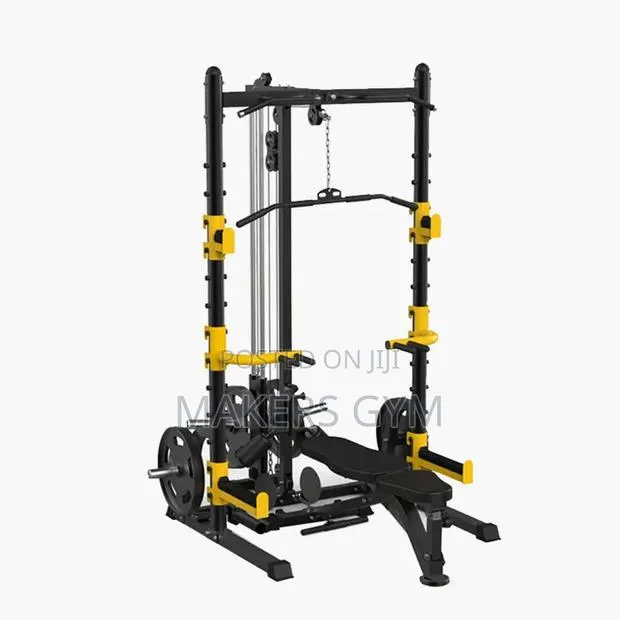 Rack (Smith Machine) Multifunctional With Weight Plate · Photo 1