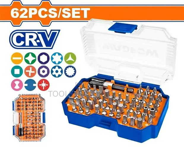 62 PCS Screwdriver Bits Set # Wbs3b62 · Photo 1