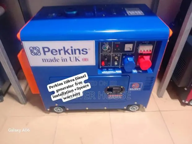 Energy Flux Perkins Diesel Generator 10kva Silent · Photo 1