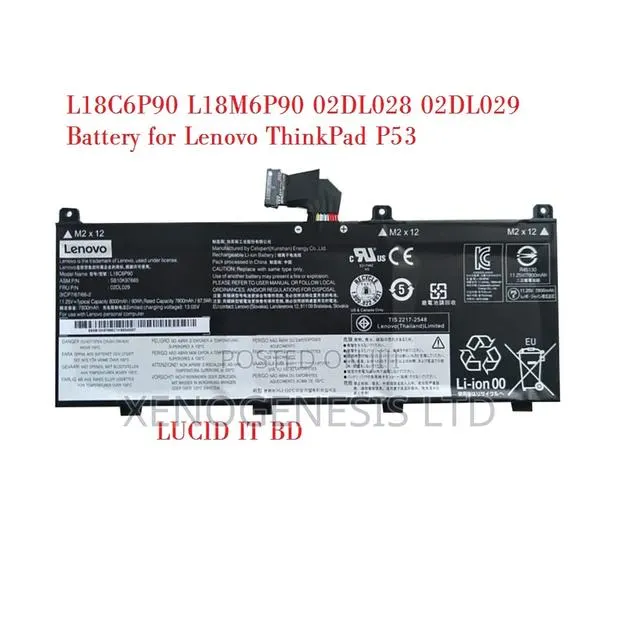 L18M6P90 for Lenovo ThinkPad P53 · Photo 1