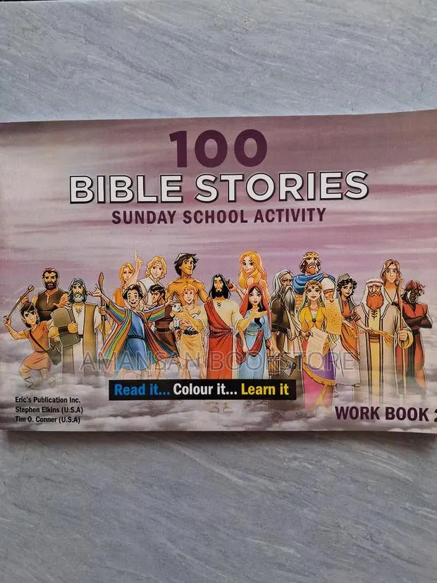 100 Bible Stories Sunday School Activity Workbook 2 · Photo 1