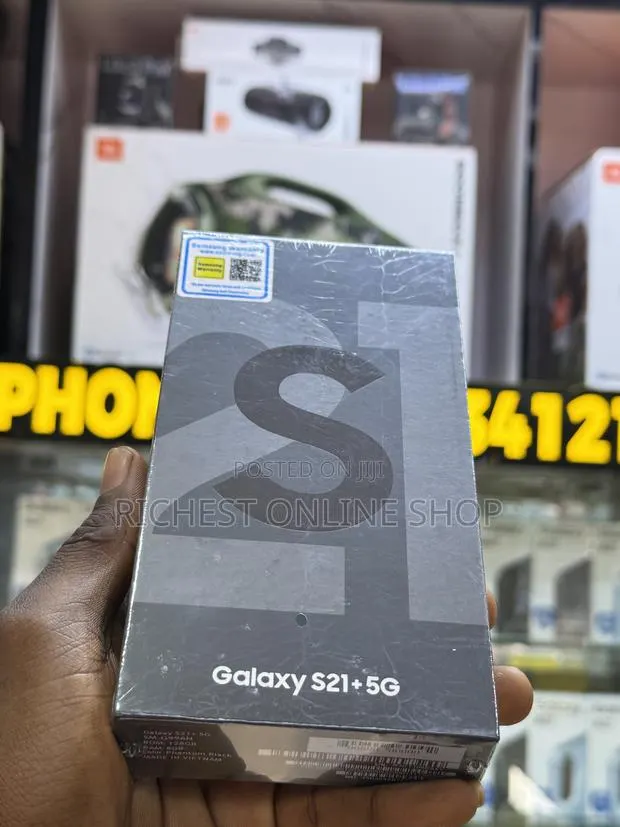 New Samsung Galaxy S21+ 5G 128 GB Black · Photo 1
