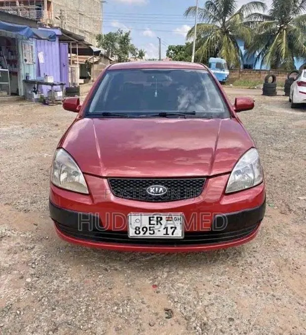 Kia Rio 1.4 Automatic 2007 Red · Photo 1