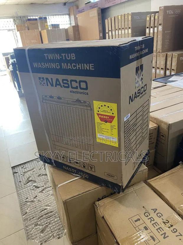 Nasco 5kg Twin Tub Washing Machine New · Photo 1