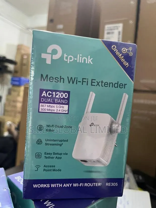 Eliminate Buffering With TP-Link WI-FI 6 RANGE EXTENDER · Photo 1