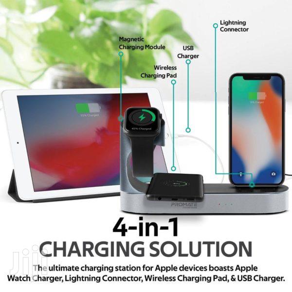 Promate Powerstate All-In-1 Wireless Charging(Grey) · Photo 2