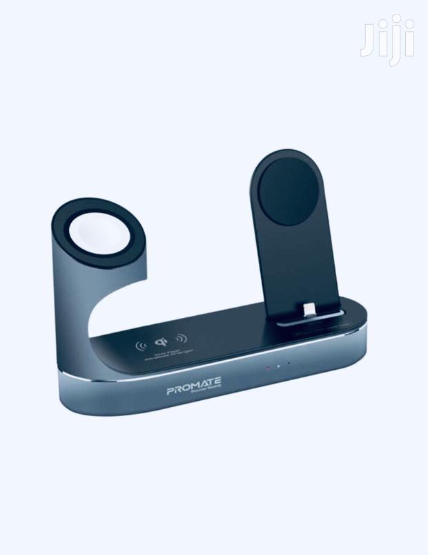 Promate Powerstate All-In-1 Wireless Charging(Grey) · Photo 1