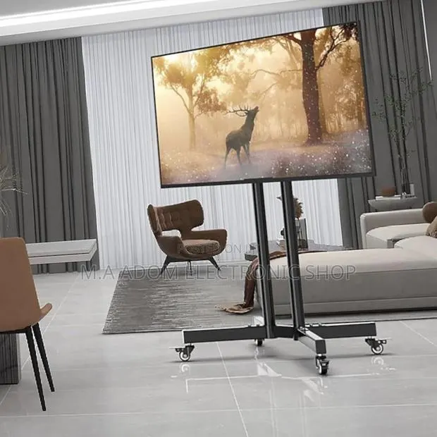 Buy Original Mobile Tv Trolley for Tv Between 32”-70”. · Photo 1
