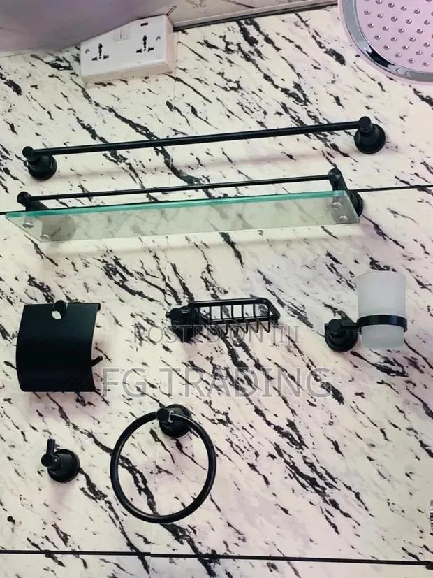 Bathroom Accessories - Black Shower Accessories · Photo 1