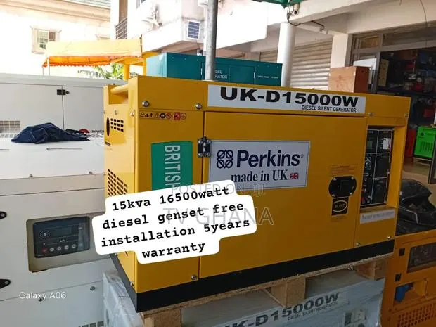 Perkins 15kva Diesel Generator – Remote Control | Soundproof Model · Photo 1