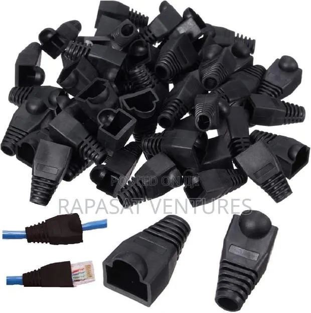 40pcs RJ45 Boots Ethernet Network Connector Plug Cover · Photo 1