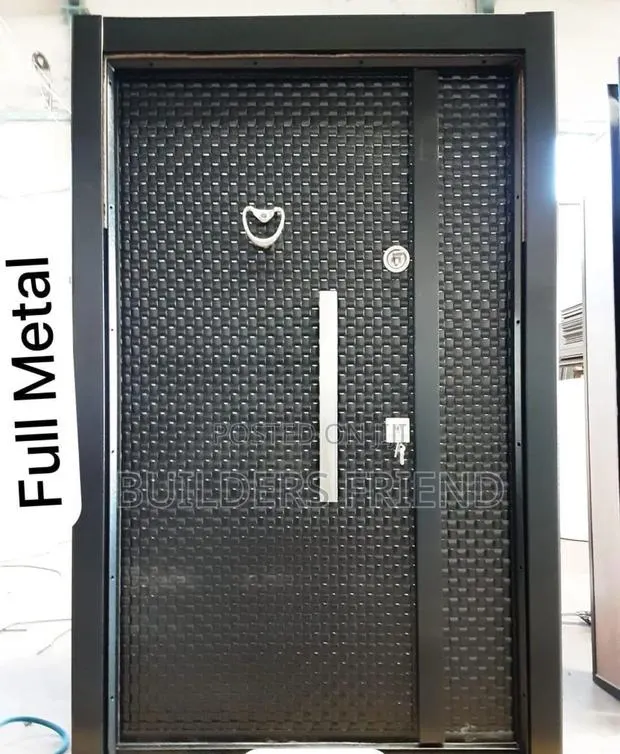 Turkish Heavyduty Full Metal One Half Security Door Set · Photo 1