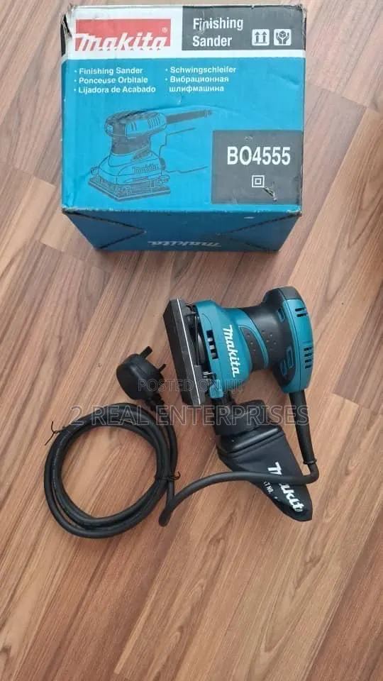Makita Finishing Palm Sander With Dustbag - Brand New · Photo 1
