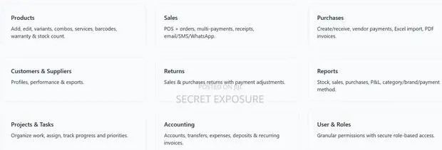 Ultimate Pos + Stock Manager: Erp, Pos Inventory