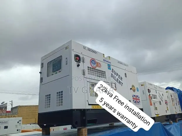 Perkins 22kVA Water-Cooled Diesel Generator – Massive Power, 22kva · Photo 1
