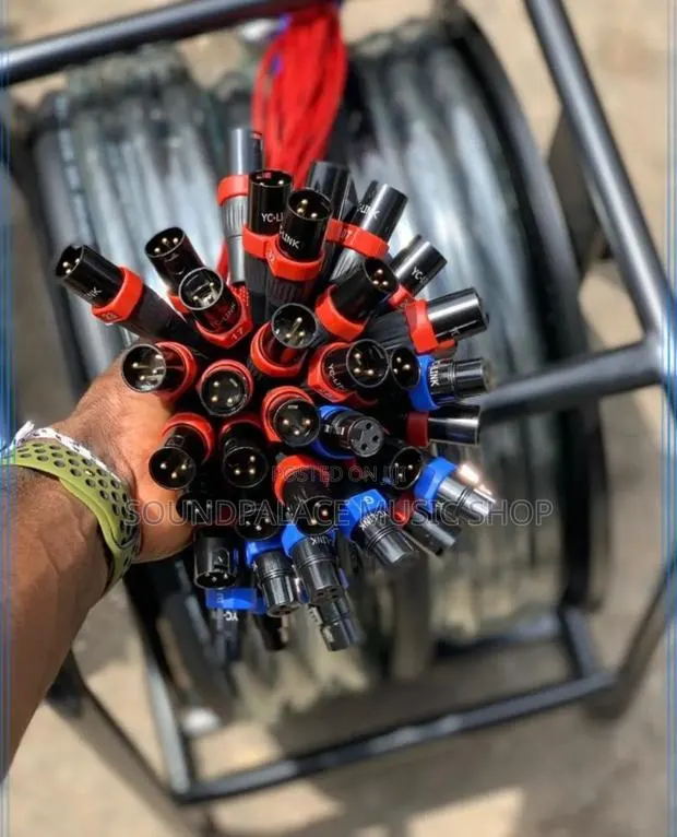 32-channel Stage Snake Cable Reel Audiolink · Photo 1
