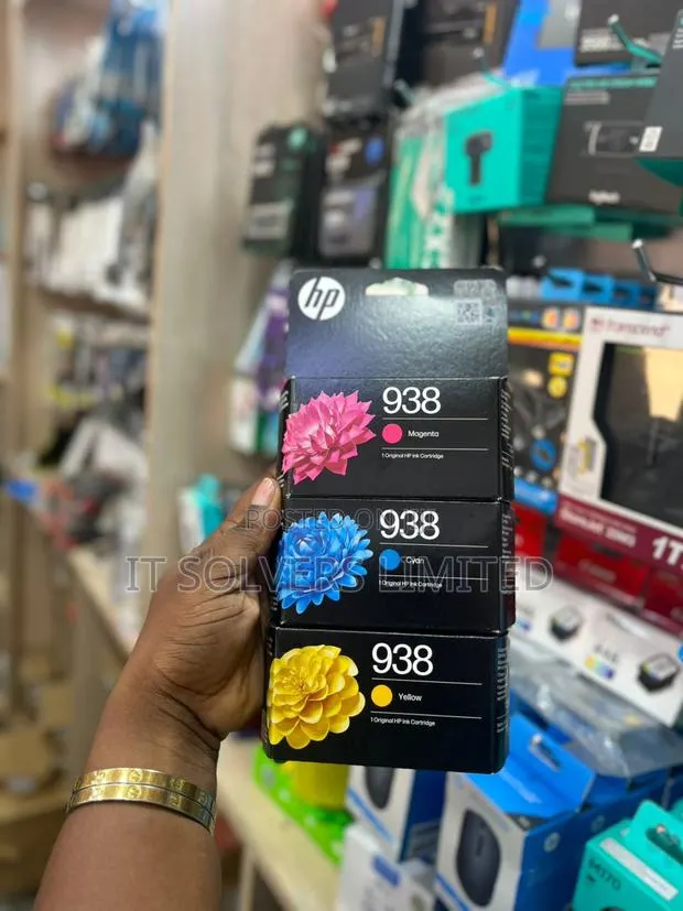 Hp 938 Ink Cartridge (Cyan,Magenta and Yellow) · Photo 1