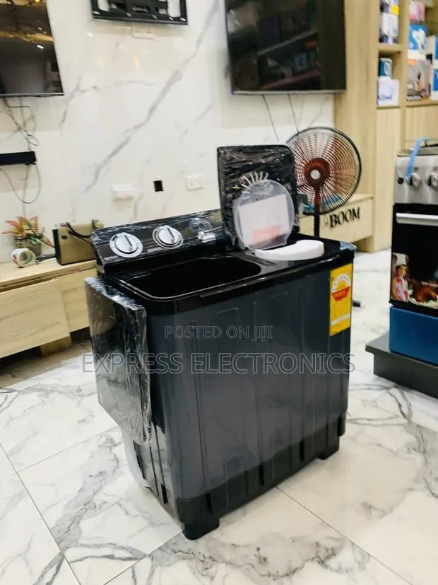 Zealous Sleek White 7kg Black Washing Machine Nasco · Photo 1