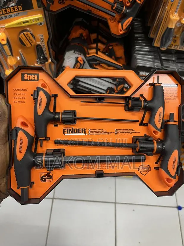 8pcs Metric T-Handle Set · Photo 1