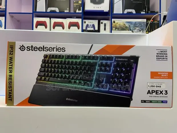 Steelseries Apex 3 RGB KEYBOARD · Photo 1
