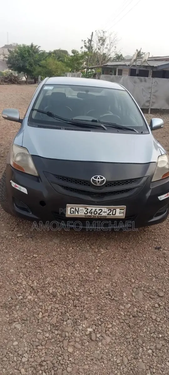 Toyota Belta 2009 Blue · Photo 1