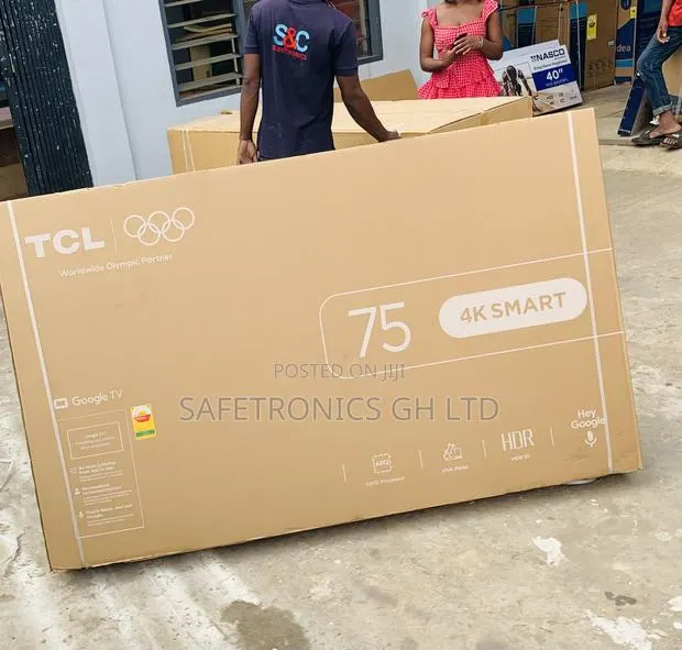 Unique Good 4K Led TCL 75 Inch Android Ultra Display TV · Photo 1