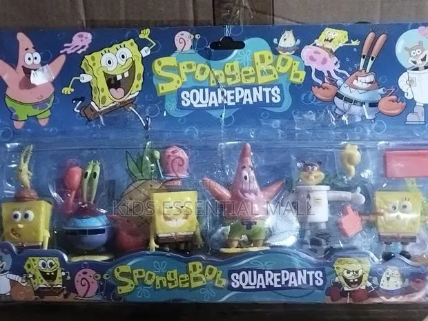 Sponge Bob Square Pant Action Figures Set for Kids · Photo 2