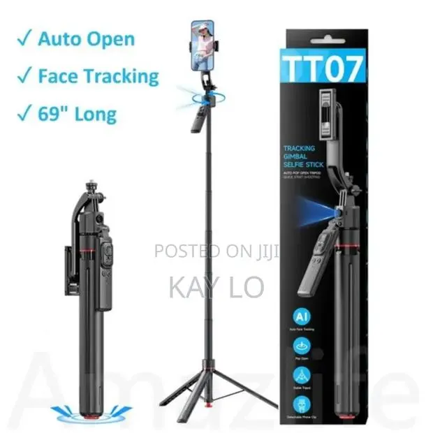 Tt07 Ai Tracking Gimbal Selfie Stick / Tripod · Photo 1