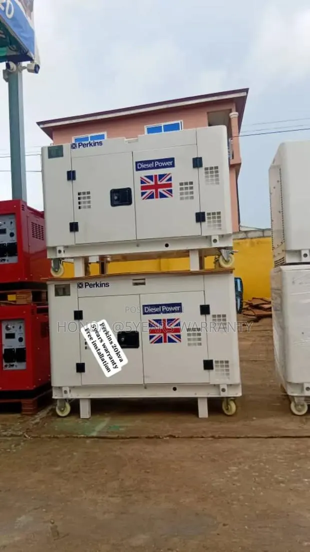Actual Generator Performance Perkins 20kva Silent 20kva · Photo 1