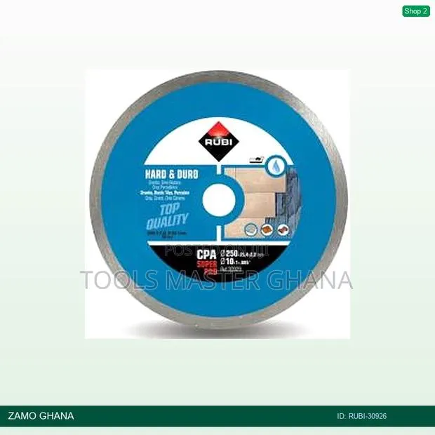 Cpa 200 Superpro > 8inch Tiles Diamond Cutting Blade - Rubi-30926 · Photo 1
