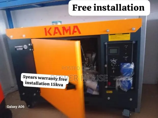 Magnified Watts Kama 15kva 16500watts Diesel Generator · Photo 1