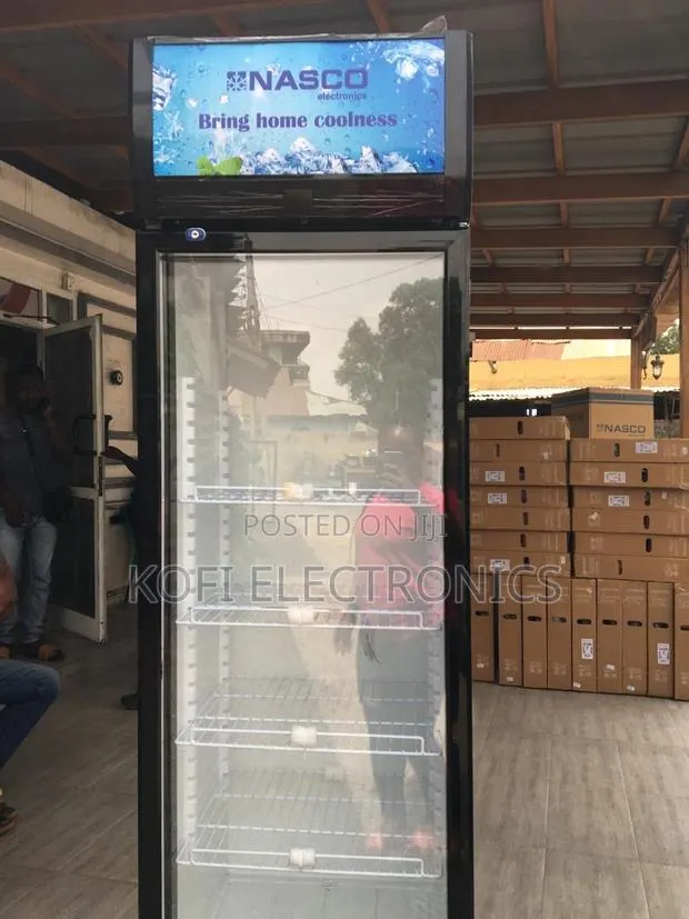 Nasco 358 Litres Showcase Fridge With Glass Door · Photo 1