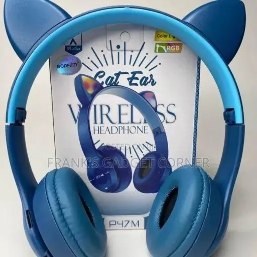 Cat Ear RGB Wireless Headphones P47m · Photo 1