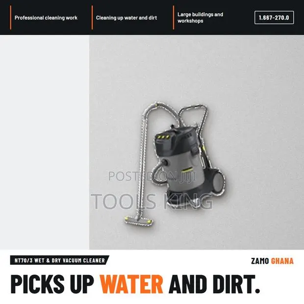 Nt70/3 Wet & Dry Vacuum Cleaner - 1.667-270.0 · Photo 1