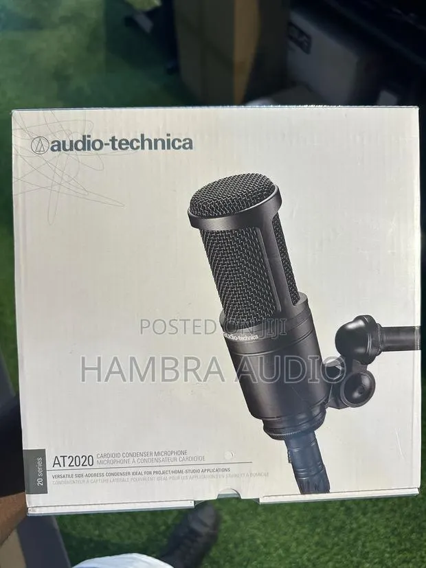 Audio Technica AT2020 Studio Microphone · Photo 1