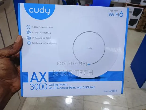 CUDY AP3000 Wi-Fi 6 Ceiling Access Point · Photo 1