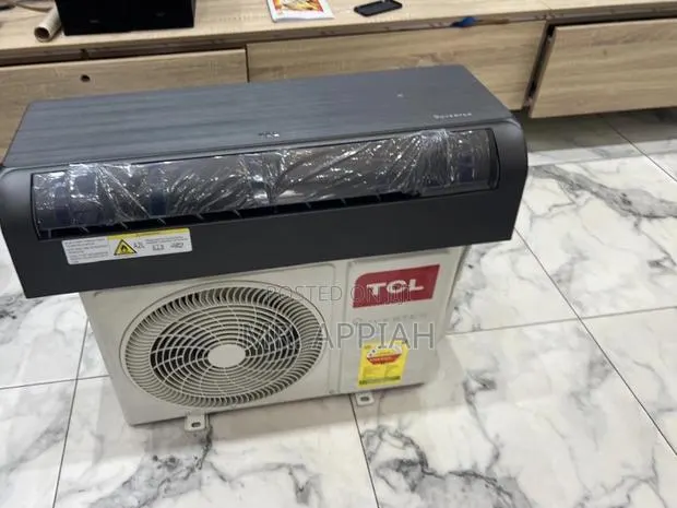 Affordable TCL 1.5hp Inverter Dark Gray Wooden Finish · Photo 1