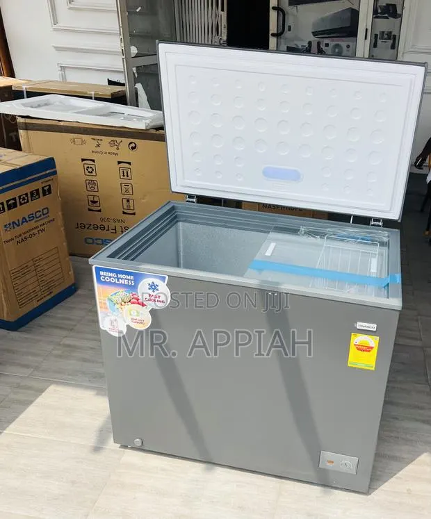 Purchase Affordable Nasco 238L Single Door Freezer(Nas300fl) Gray · Photo 1