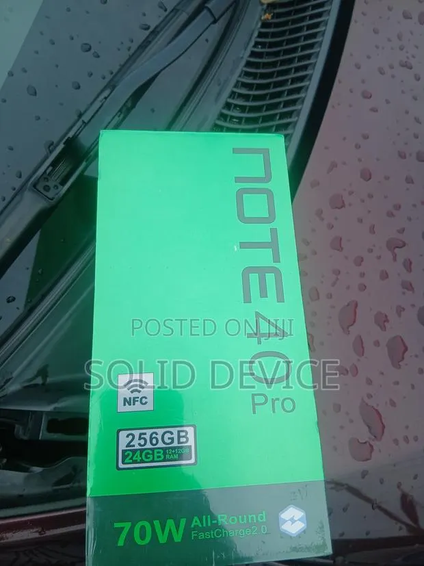 New Infinix Note 40 Pro 256 GB Blue · Photo 1