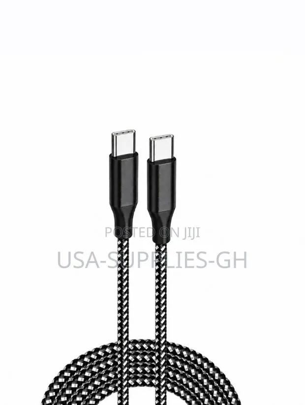 Bkayp USB-C to Type C Cable, 10ft 60w Nylon Braided From USA · Photo 1