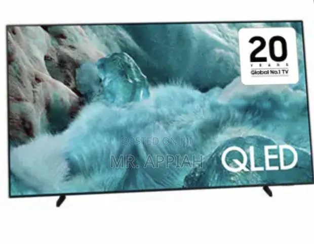New Samsung 75Q7F 75” Qled 4k Smart Screen Television(Black)2025 Model · Photo 1