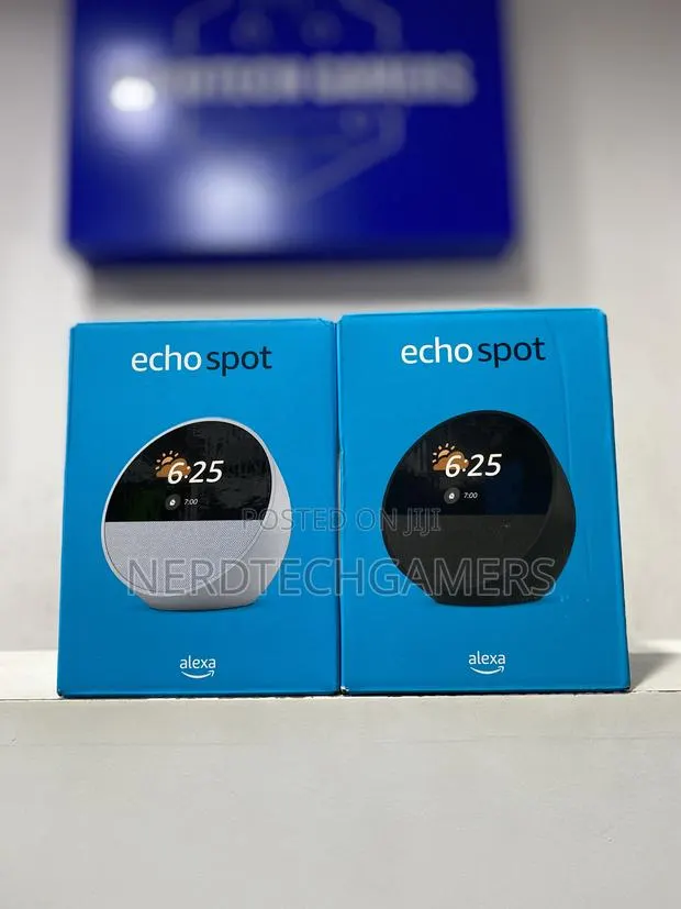 All-New Amazon Echo Spot 2024 Release, Ocean Blue · Photo 1
