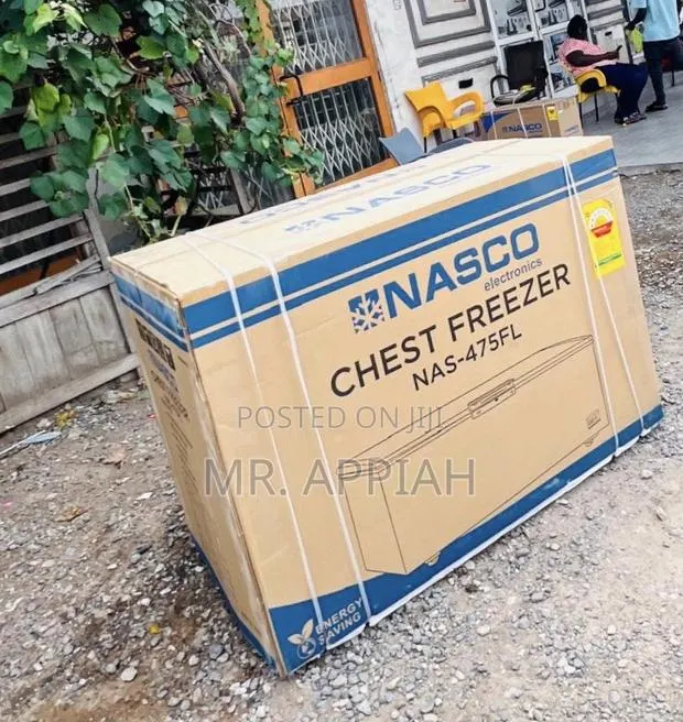Unique Design Nasco 400Liters 2 Door Electric Freezer(Black) · Photo 1