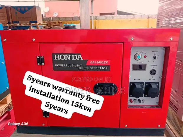 Genuine Ultra Charge Honda Diesel Generator 15kva · Photo 1