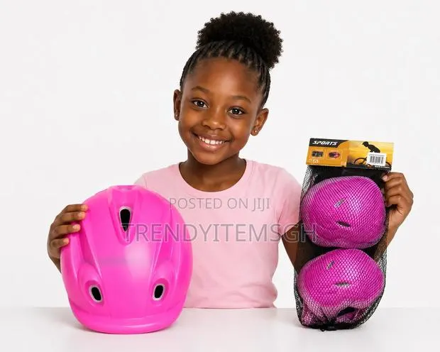 Adjustable Kids Helmet With Knee Elbow Wrist Pad · Photo 2