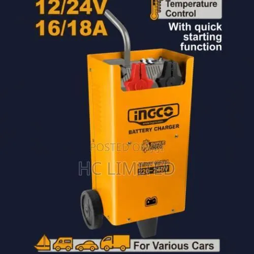 INGCO Battery Charger - ING-CD2201 · Photo 1