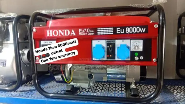 7kva Honda Petrol 8000wat Generator · Photo 1