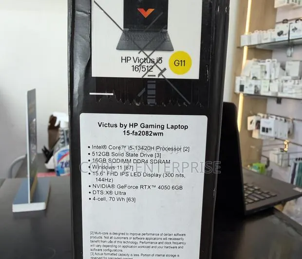 New Laptop HP Victus 15 16GB Intel Core i5 SSD 512GB · Photo 1