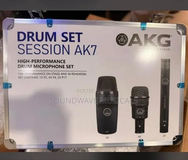 Akg Drum Set Session Ak7 · Photo 1
