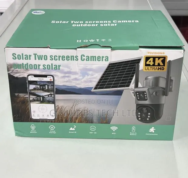 Ultra Hd 4g Solar PTZ Camera Dual-Lens · Photo 1